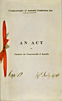 Cover of Australian Constitution